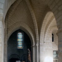 La première travée du choeur vue vers le nord