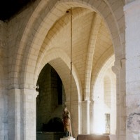 La première travée du choeur vue vers le nord-est
