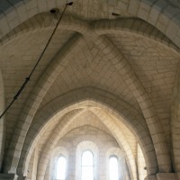 Les voûtes du choeur vues vers l'est