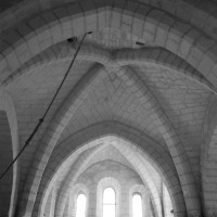 Les voûtes du choeur vues vers l'est