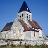 L'église vue du sud-est (1972)