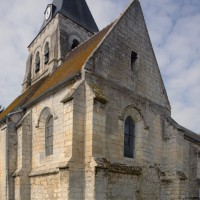 Vue partielle de l'église depuis le nord-est (2015)