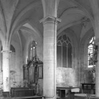 Vue partielle du choeur et de l'abside vers le nord-est (1996)