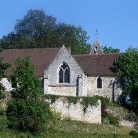 L'église vue du sud (1993)