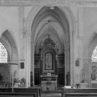 La croisée du transept vue vers l'est (1980)
