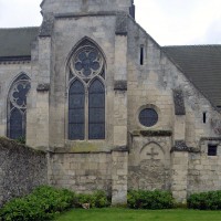 La façade du bras nord du transept vue du nord (2016)