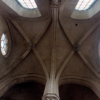Les voûtes du bras nord du transept (2000)