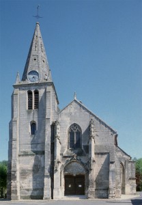L'église vue de l'ouest (1997)