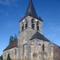 L'église vue du sud-est (1996)