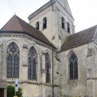 L'église vue depuis le nord-est (2016)