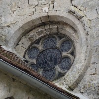 La rose du mur ouest du croisillon sud (2016)