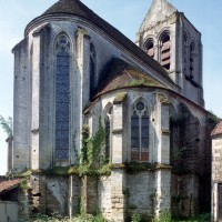 Vue partielle de l'église depuis le nord-est (1997)