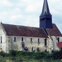 L'église vue du sud-ouest (1972)