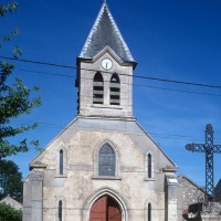 La façade de l'église vue de l'ouest (1996)