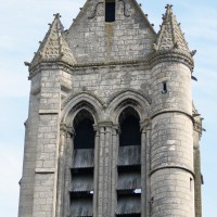 Le clocher vu de l'ouest (2015)
