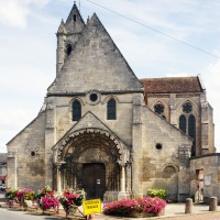 L'église vue de l'ouest (2015)