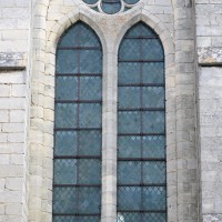 Fenêtre du mur ouest du transept (2015)