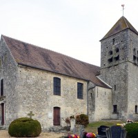 L'église vue du sud-ouest (2018)