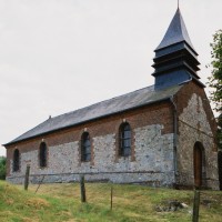 La chapelle dans son environnement vue du nord-ouest (2003)