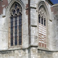 Vue partielle de l'abside depuis le sud-est (2003)