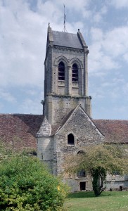 Vue partielle de l'église depuis le sud (2002)