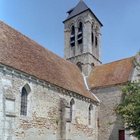 Vue partielle de l'église depuis le sud-ouest (2001)