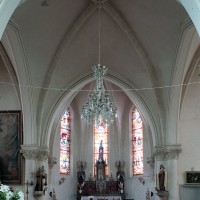 La croisée du transept et le choeur vus vers l'est (2005)
