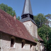 Vue partielle de l'église depuis le sud-ouest (2002)