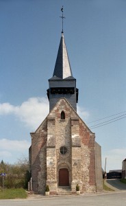 L'église vue de l'ouest (2003)