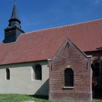 L'église vue du sud-est, après les restaurations (2003)