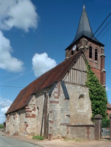 L'église vue du sud-est (2003)