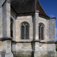 L'abside vue du sud (2016)