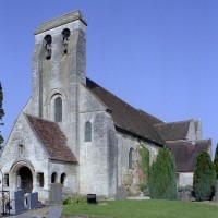 L'église vue du sud-ouest (2008)