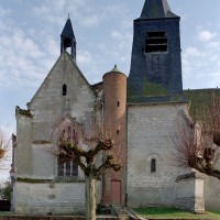 Vue partielle de l'église depuis le nord (2003)