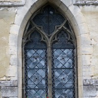 Fenêtre du mur sud du bras sud du transept (2015)