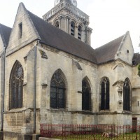 Vue partielle de l'église depuis le nord-est (2015)