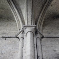 Retombées de la voûte du transept sur le côté ouest (2015)