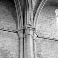 Retombées de la voûte du transept sur le côté ouest