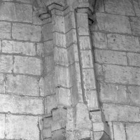 Retombée des voûtes gothique tardif de la chapelle de l'Abbé (1997)