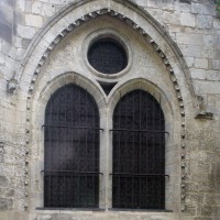 La fenêtre du mur de chevet du choeur (2016)
