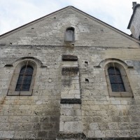 La façade de la chapelle nord-ouest (2016)