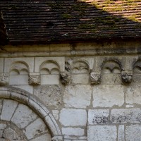 La corniche beauvaisine du mur est du bras nord du transept (2016)