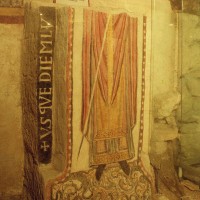 Fresque de la fin du 10ème siècle dans la crypte (2002)