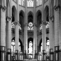 L'abside vue vers l'est (1997)
