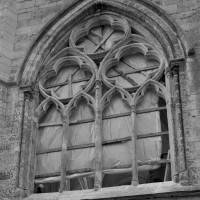 La fenêtre du bras nord du transept (1991)