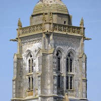 Le clocher vu du sud-ouest (2016)