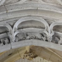 Détail de l'arcade d'entrée de la chapelle de la Vierge (2016)