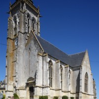 L'église vue du sud-ouest (2016)