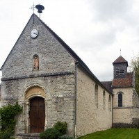 L'église vue du sud-ouest (2016)