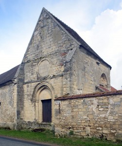 La chapelle vue du sud-ouest (2016)